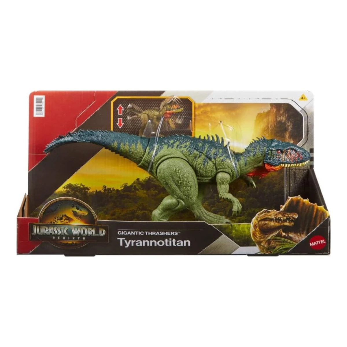 Jurassic World İz Sürücü Dinozor Figürü Tyrannotitan JCL75