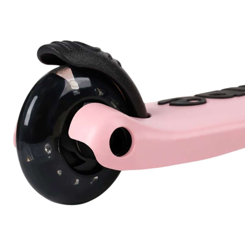 Let's Ride 3 Tekerlekli Katlanabilir Işıklı Scooter Pembe