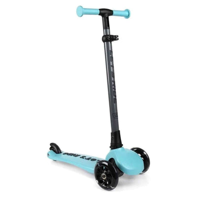 Let's Ride 3 Tekerlekli Katlanabilir Işıklı Scooter Turkuaz