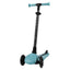Let's Ride 3 Tekerlekli Katlanabilir Işıklı Scooter Turkuaz