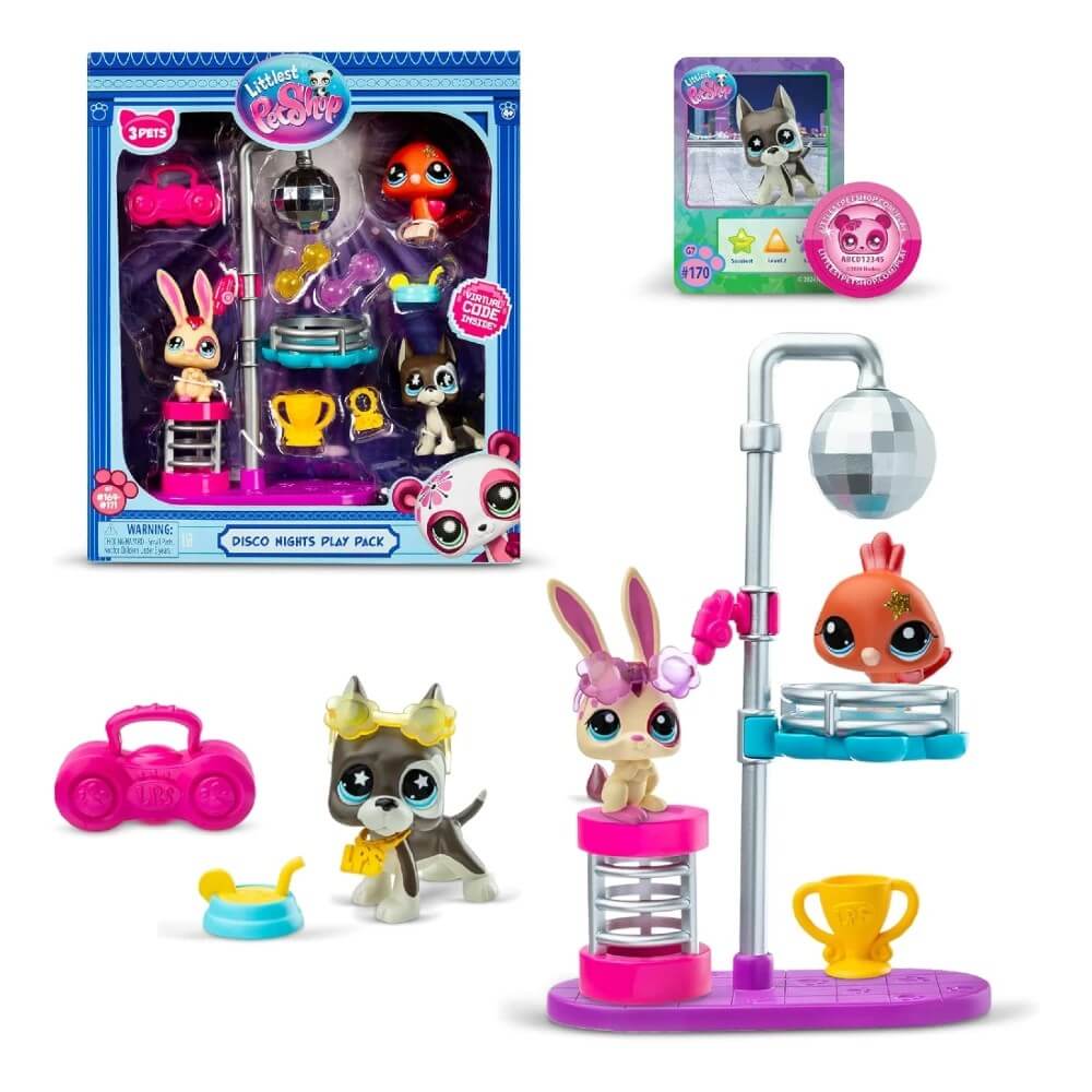 Littlest Pet Shop Minişler Disko Oyun Seti