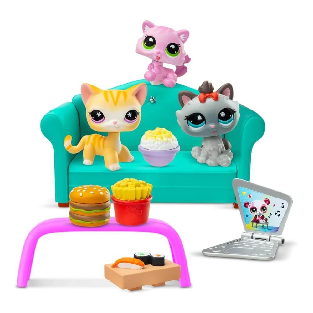 Littlest Pet Shop Minişler Lokanta Oyun Seti