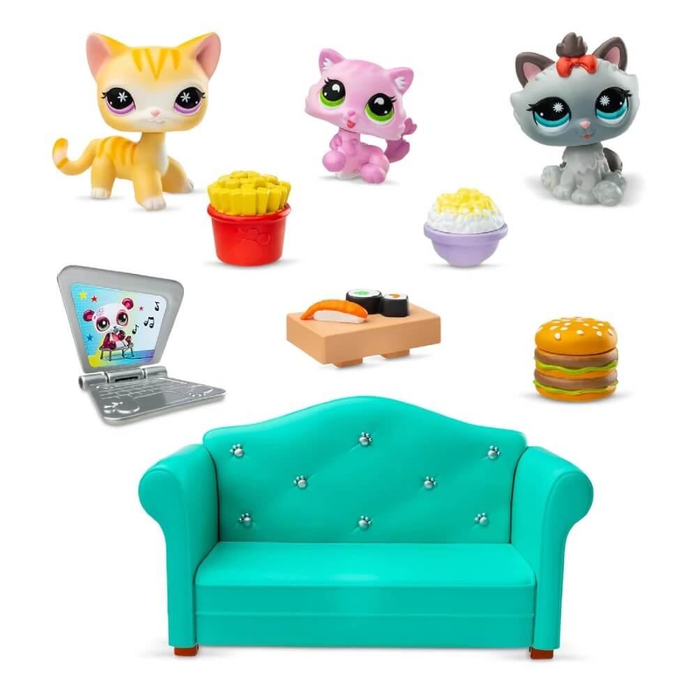 Littlest Pet Shop Minişler Lokanta Oyun Seti
