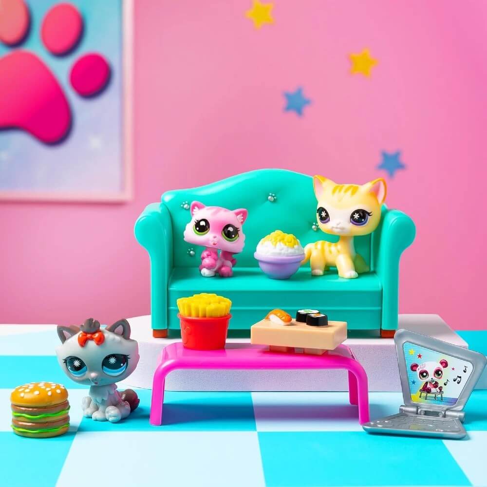 Littlest Pet Shop Minişler Lokanta Oyun Seti
