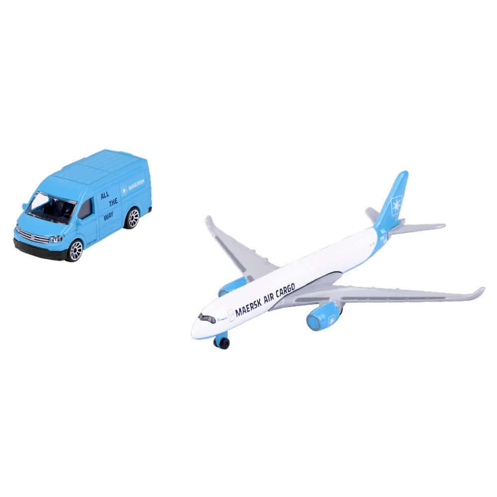 Majorette Logistic Maersk Series Maersk Air Cargo Wv Crafter