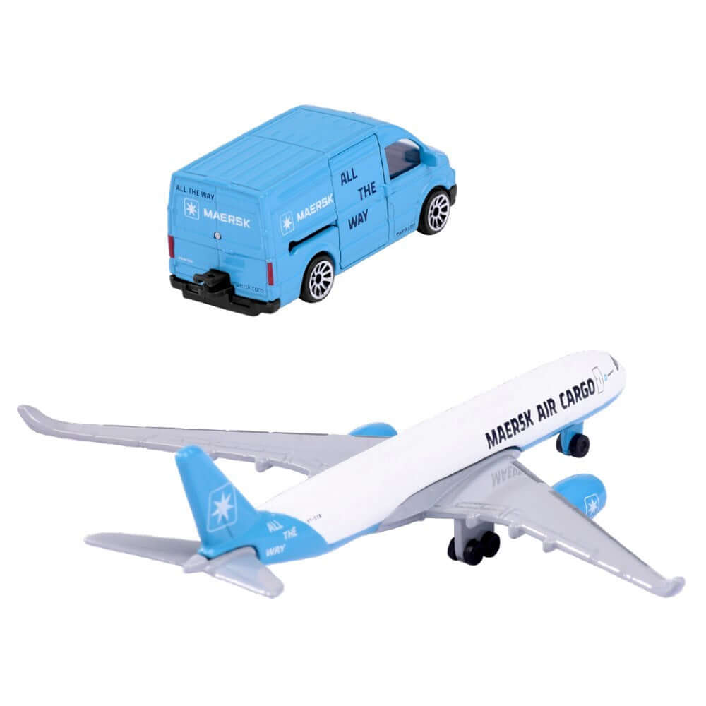 Majorette Logistic Maersk Series Maersk Air Cargo Wv Crafter