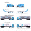 Majorette Logistic Maersk Series Maersk Air Cargo Wv Crafter