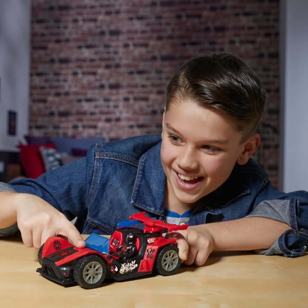 Marvel Spider-Man Venom Versus Miles Morales Araç ve Figür