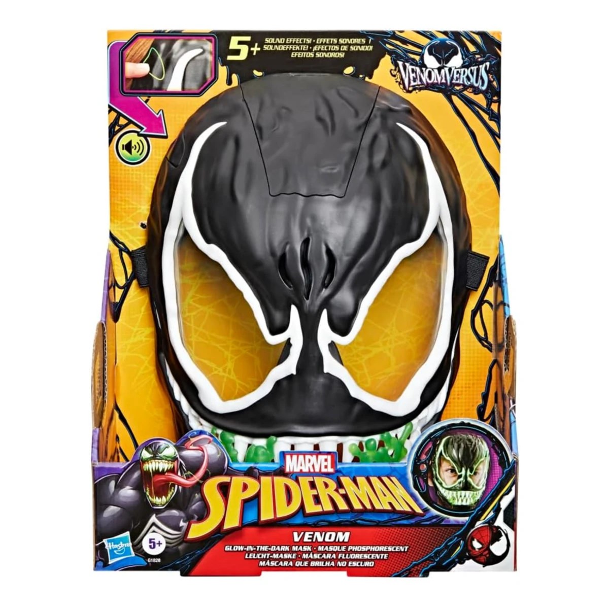 Marvel Spider-Man Venom Versus Sesli Maske G1828