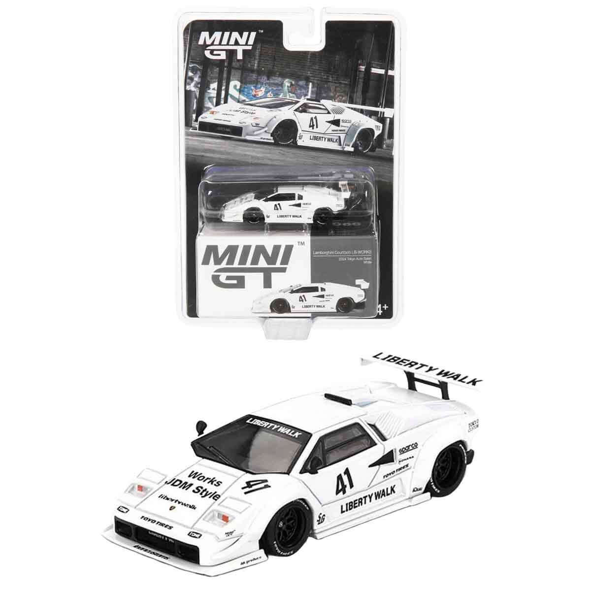 Mini GT Lamborghini Countach LB Works 2024 Tokyo Auto