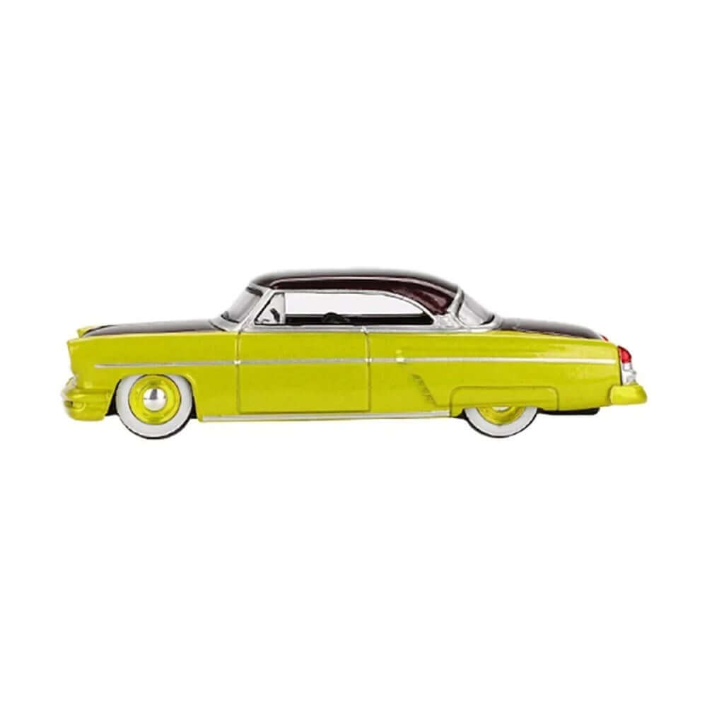 Mini GT Lincoln Capri Hot Rod 1954 Lime Yellow