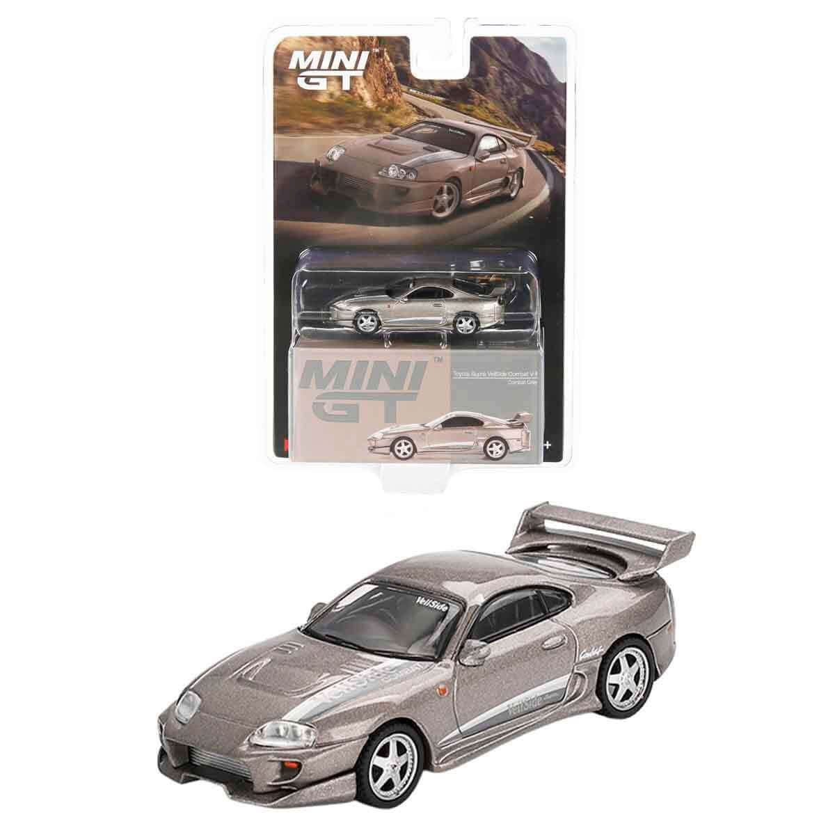 Mini GT Toyota Supra Veilsidef Combat V II Grey MGT00978-BL