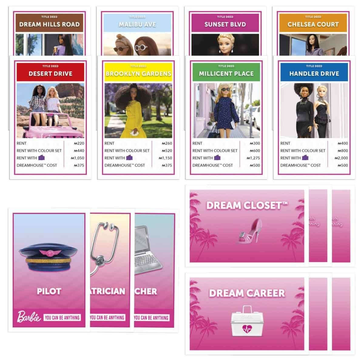 Monopoly Barbie Kutu Oyunu G0038