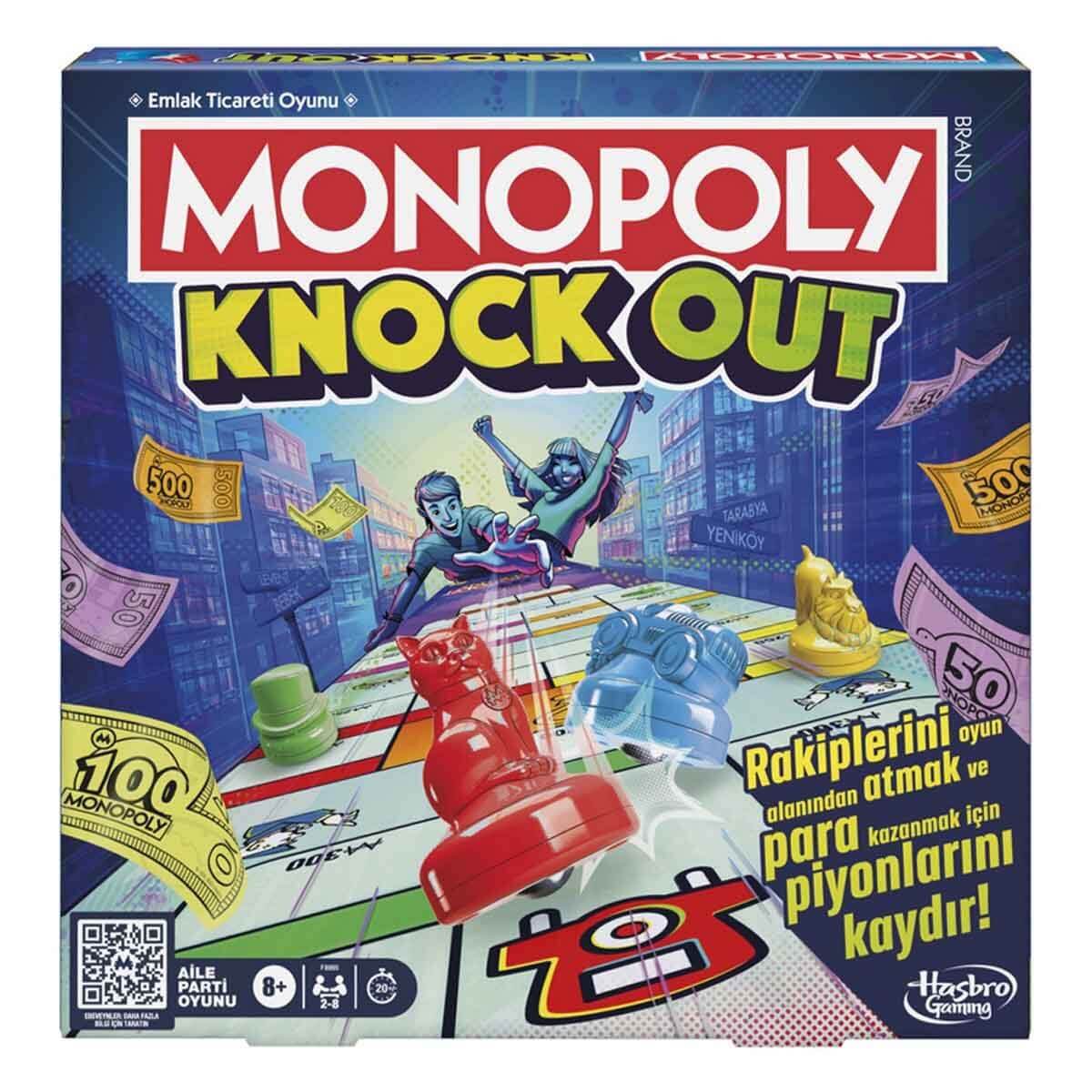 Monopoly Knockout Kutu Oyunu F8995