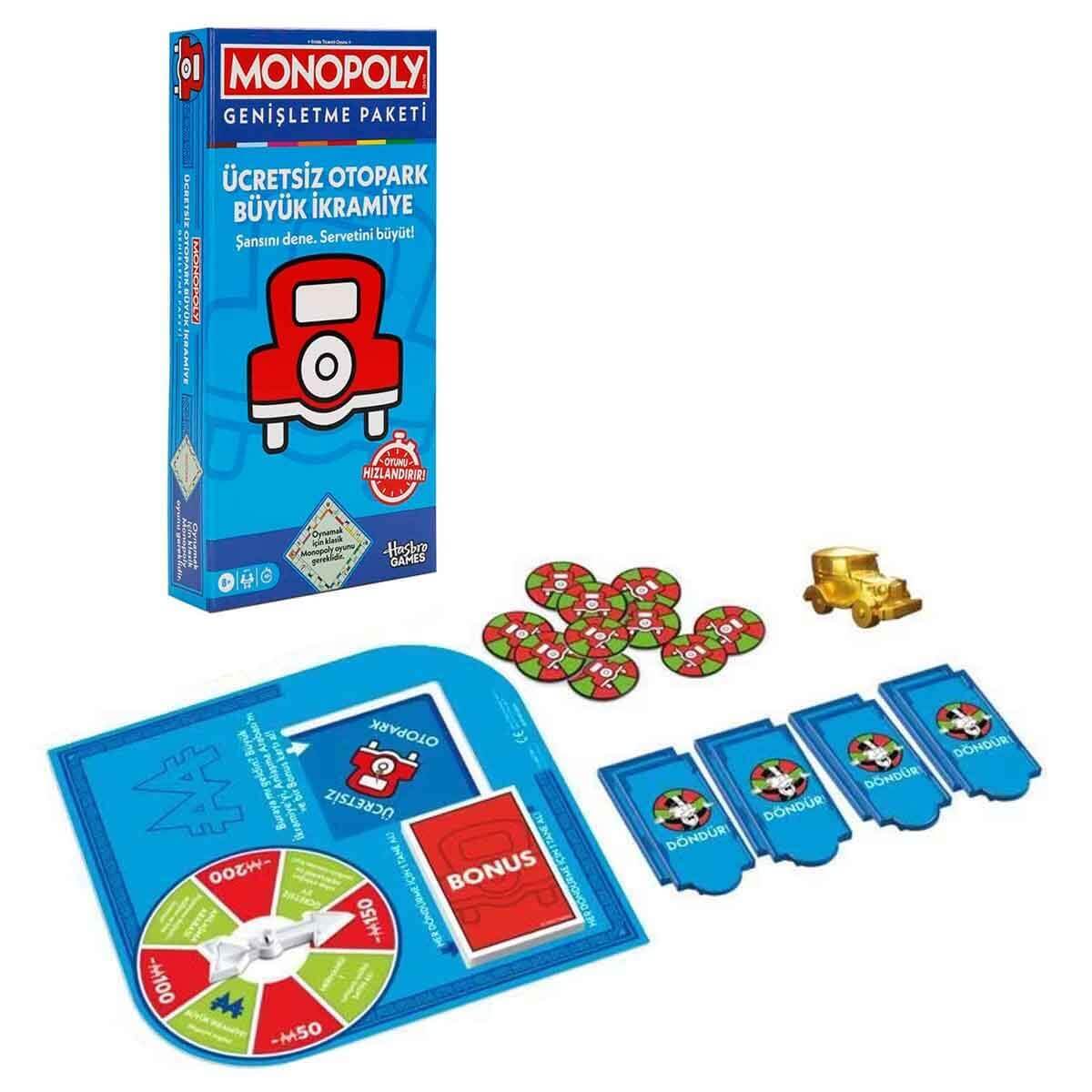 Monopoly Ücretsiz Otopark Büyük İkramiye Genişletme Paketi