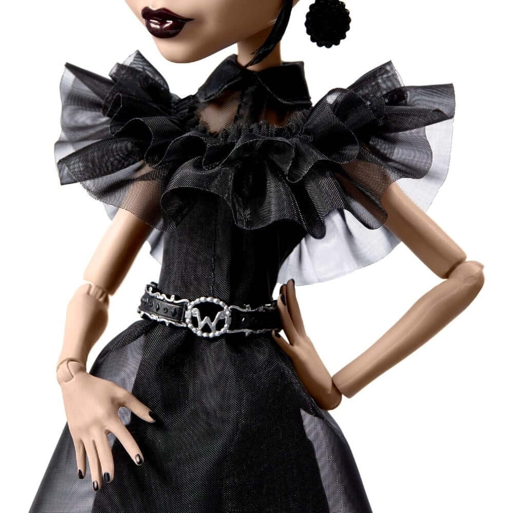 Monster High Wednesday Balo Elbiseli Bebek