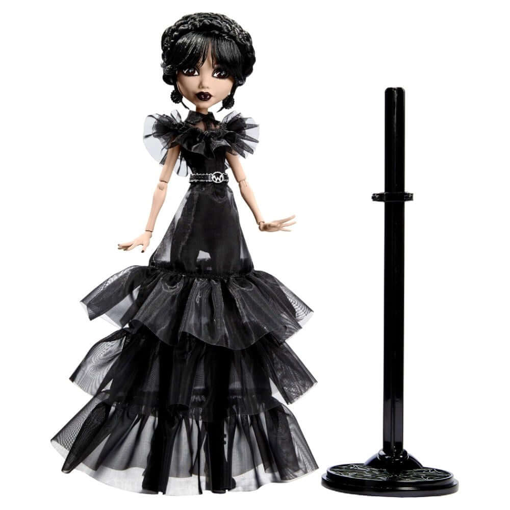 Monster High Wednesday Balo Elbiseli Bebek