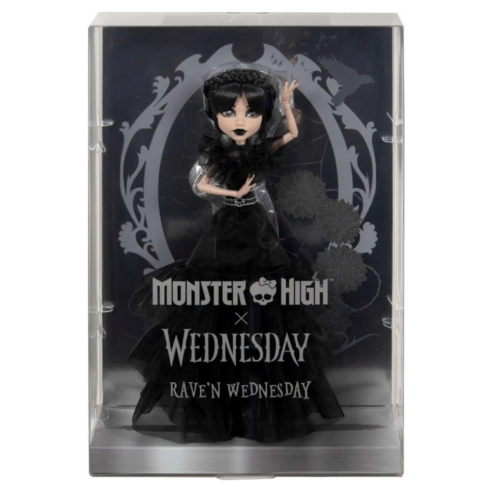 Monster High Wednesday Balo Elbiseli Bebek