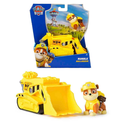Paw Patrol Figür ve Görev Aracı Rubble 6071153-01 681147035874 Spin Master Roket Oyuncak