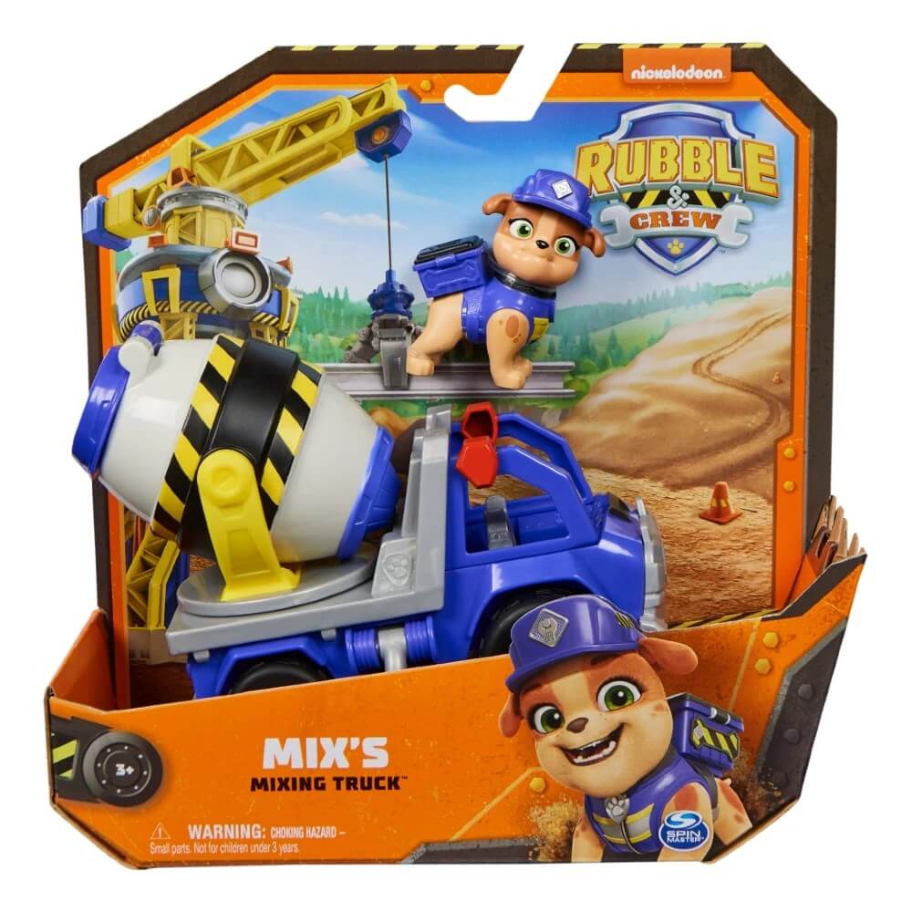 Paw Patrol Rubble & Crew İnşaat Araçları Rubble Mix