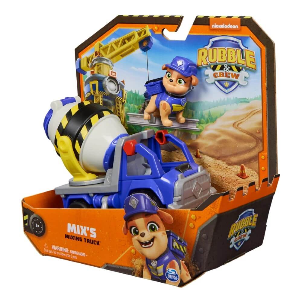 Paw Patrol Rubble & Crew İnşaat Araçları Rubble Mix
