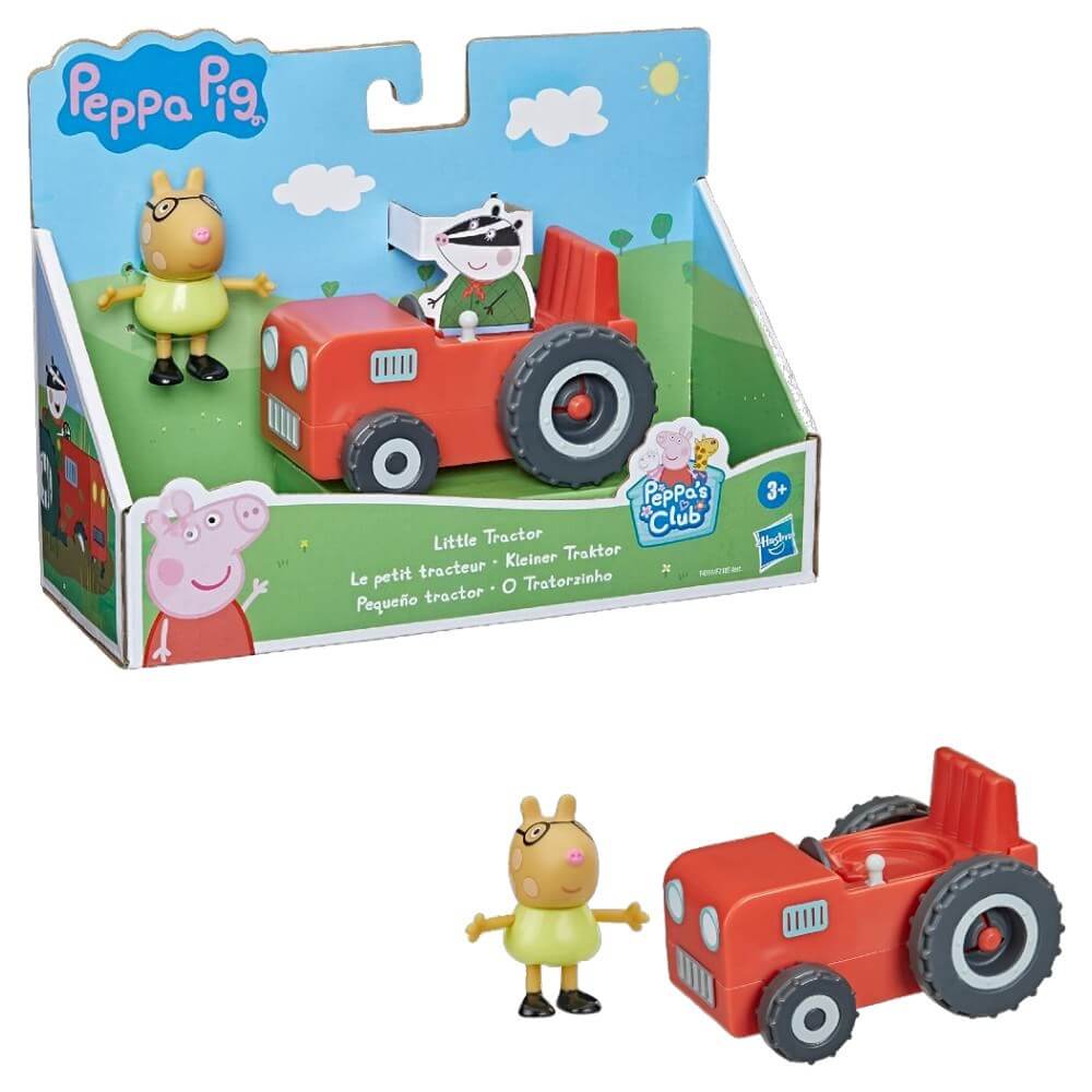 Peppa Pig Figür ve Araç Seti Pedro Pony ve Kırmızı Traktör