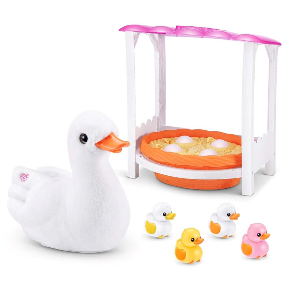 Pets Alive Anne ve Yavru Ördekler Oyun Seti