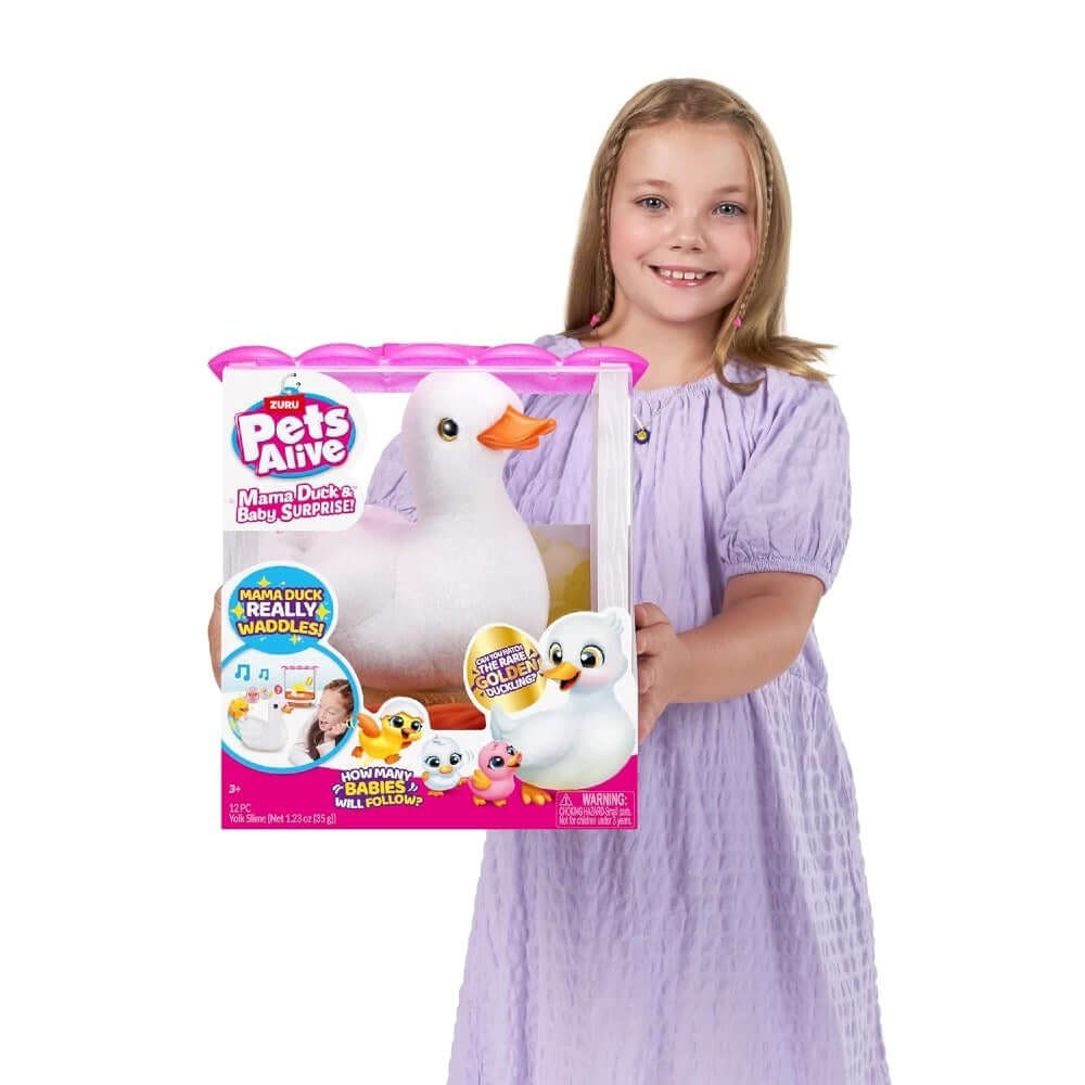 Pets Alive Anne ve Yavru Ördekler Oyun Seti