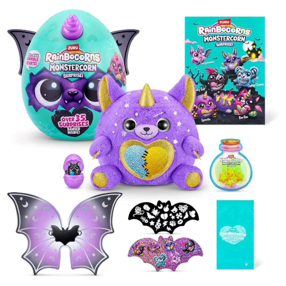 Rainbocorns Monstercorn Dev Sürpriz Peluş Howlie