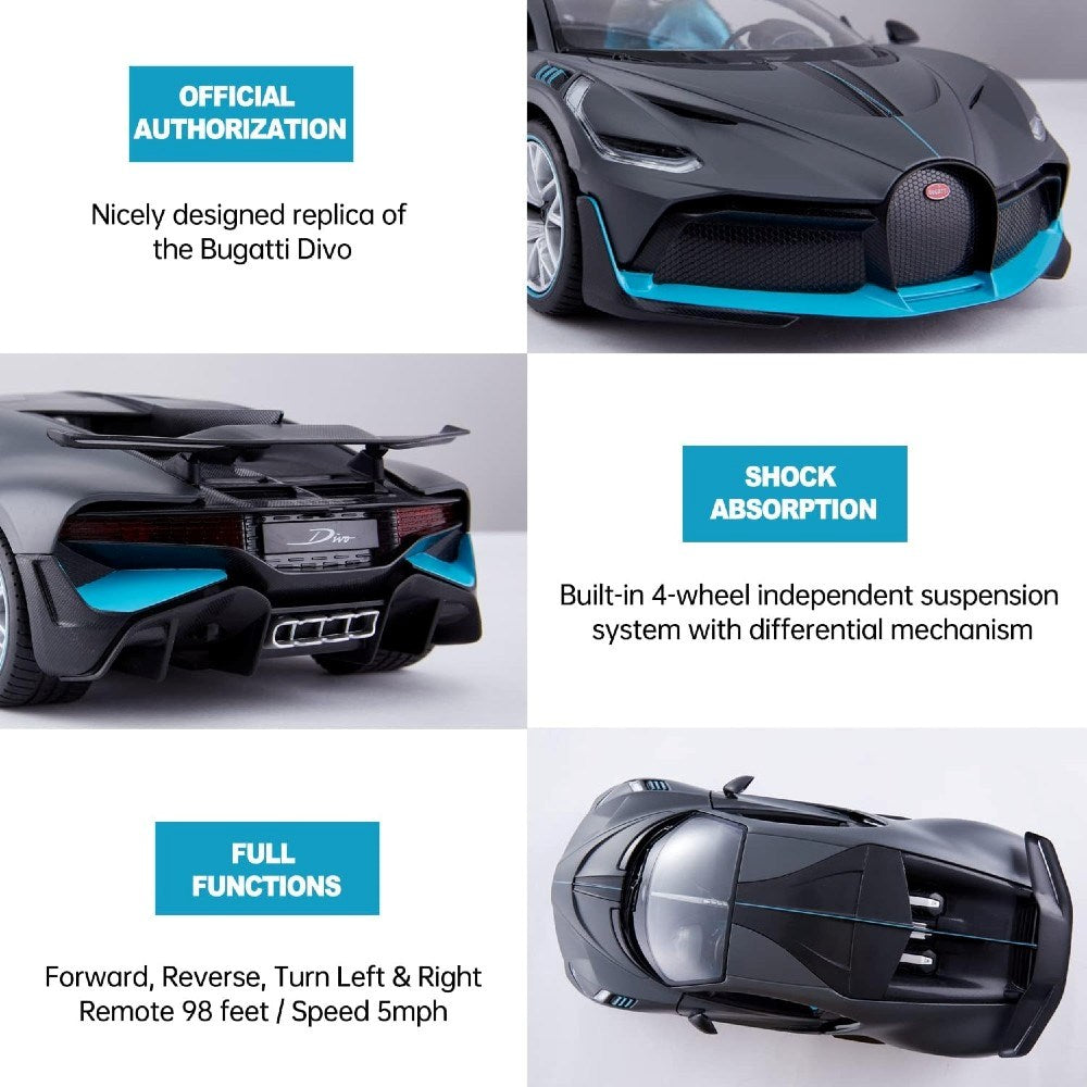 Rastar 1:14 Bugatti Divo Uzaktan Kumandalı Araba