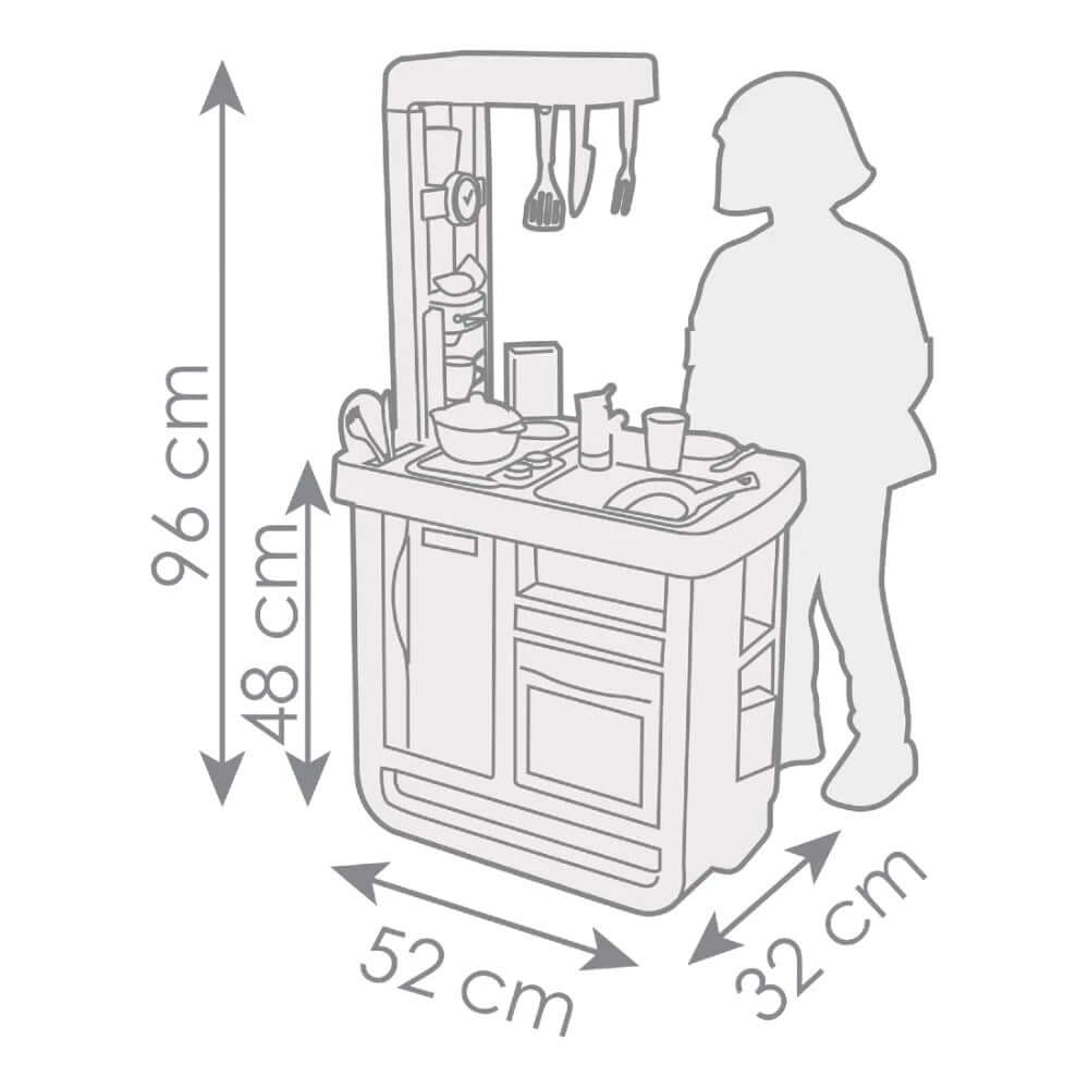 Smoby Bon Appetit Sesli Mutfak Oyun Seti