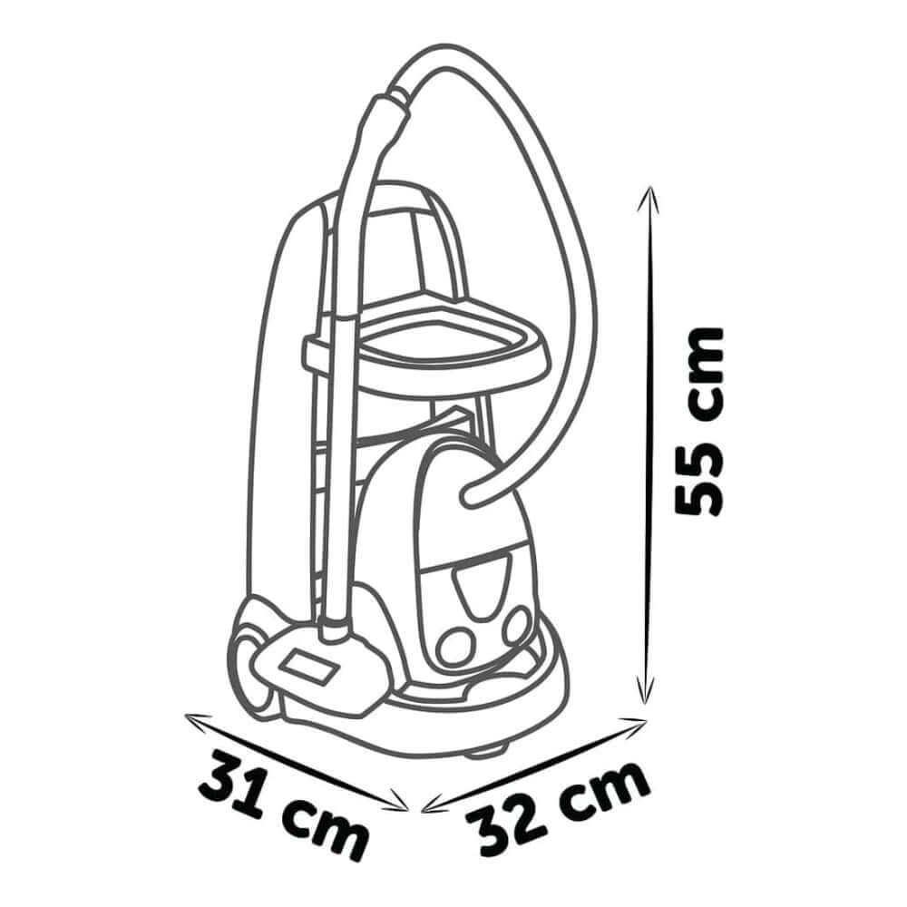 Smoby Temizlik Arabası ve Elektrikli Süpürge