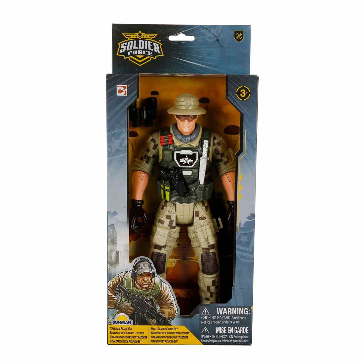 Soldier Force Asker Figür 32 Cm Şapkalı Asker