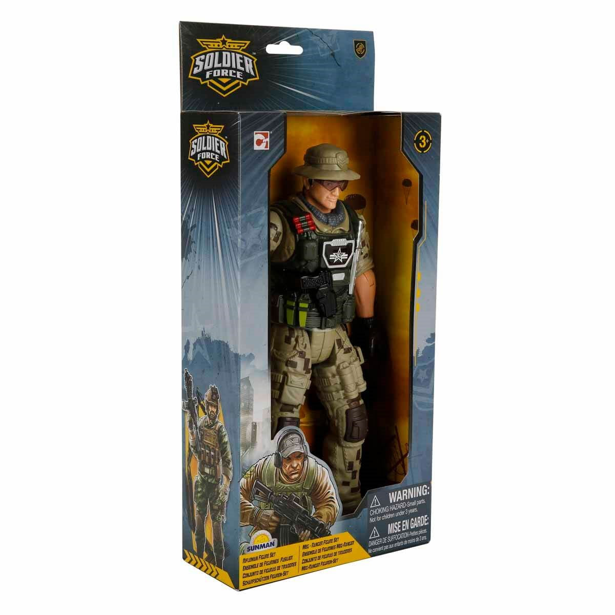 Soldier Force Asker Figür 32 Cm Şapkalı Asker