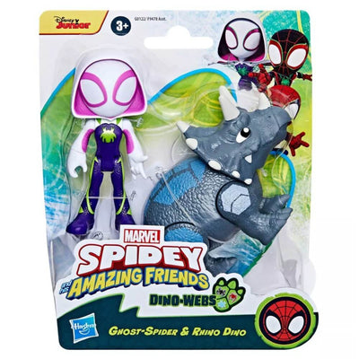 Spidey and His Amazing Friends Dino Webs Figür Ghots-Spider