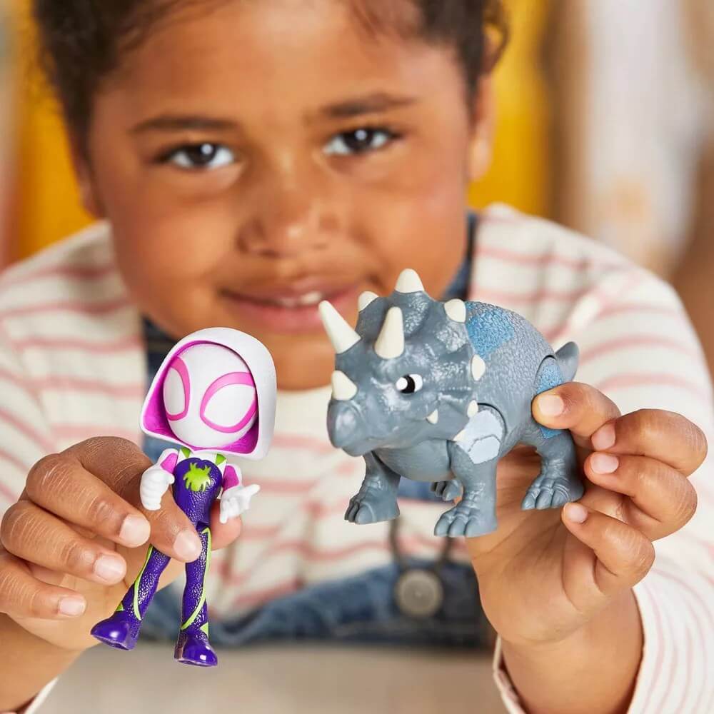 Spidey and His Amazing Friends Dino Webs Figür Ghots-Spider