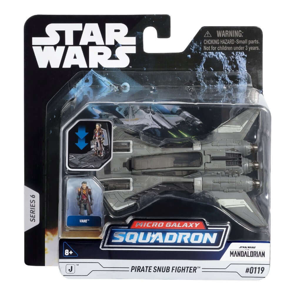 Star Wars Micro Galaxy Squadron Pirate Snub Fighter 0119