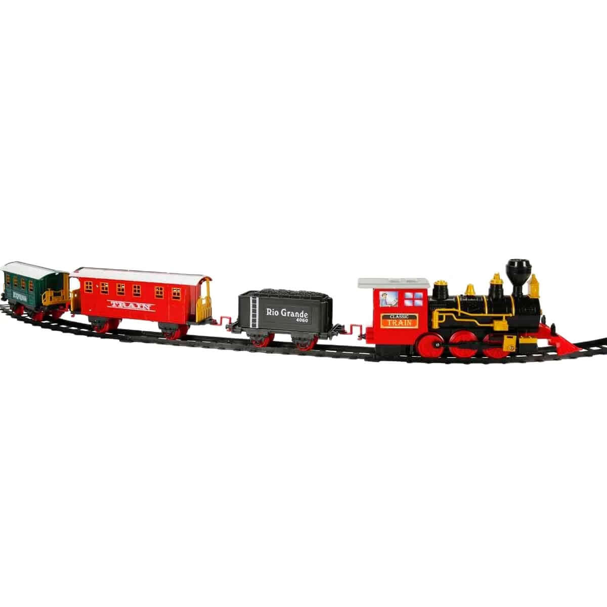 Suncon Sesli ve Işıklı Klasik Tren Seti 16 Parça