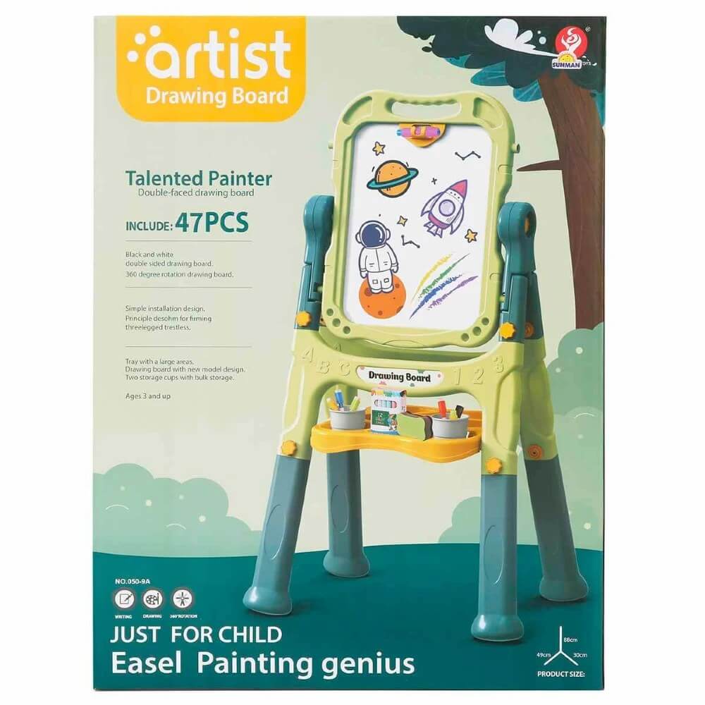 Sunman Ayaklı Çizim Tahtası 47 Parça