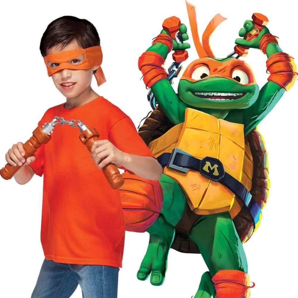 Tmnt Ninja Kaplumbağalar Maske ve Aksesuar Seti Michelangelo