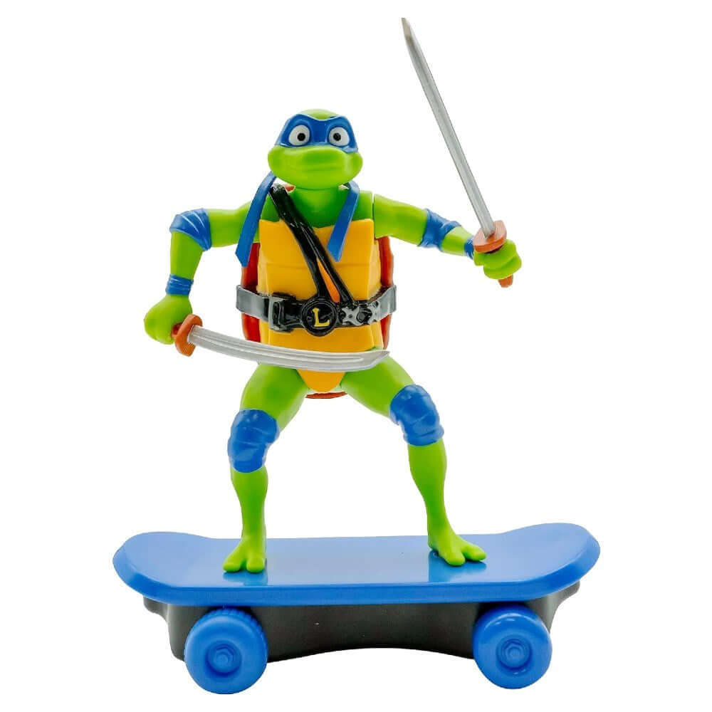 Tmnt Ninja Kaplumbağalar Çek Bırak Kaykay Figür Leo