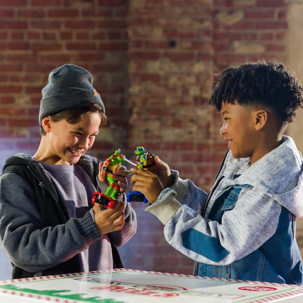 Tmnt Ninja Kaplumbağalar Çek Bırak Kaykay Figür Leo