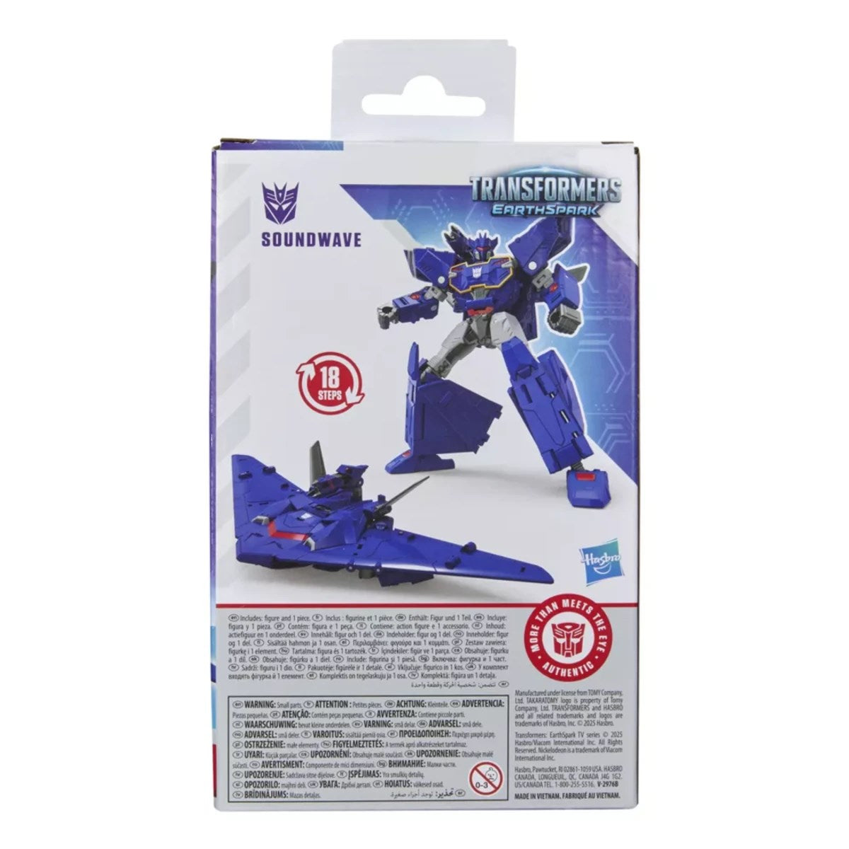 Transformers Earthspark Deluxe Figür Soundwave G0988