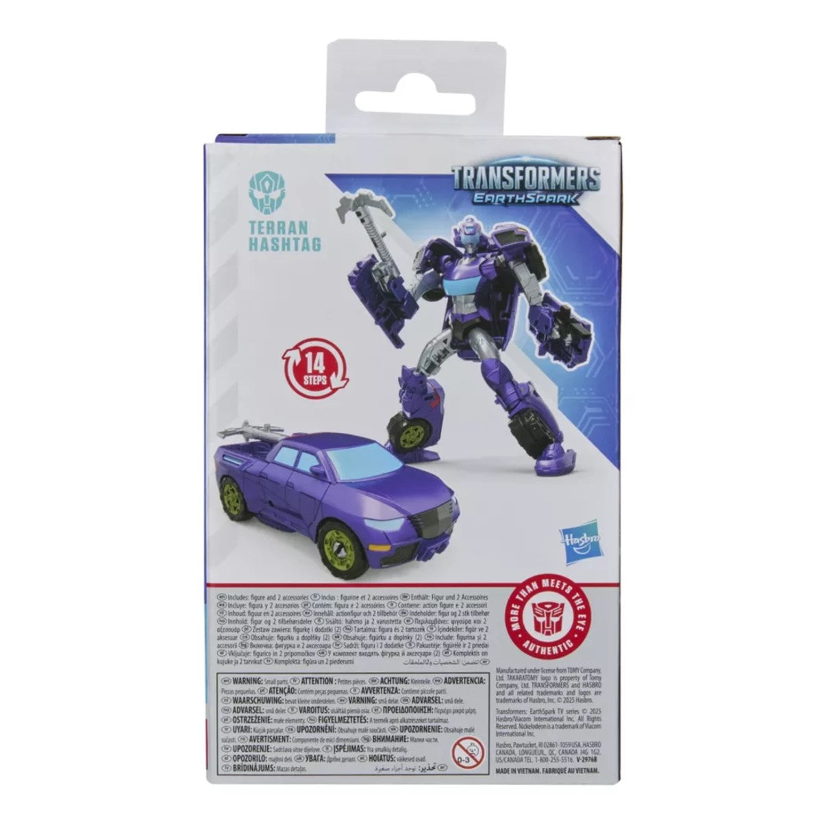 Transformers Earthspark Deluxe Figür Terran Hashtag G0992