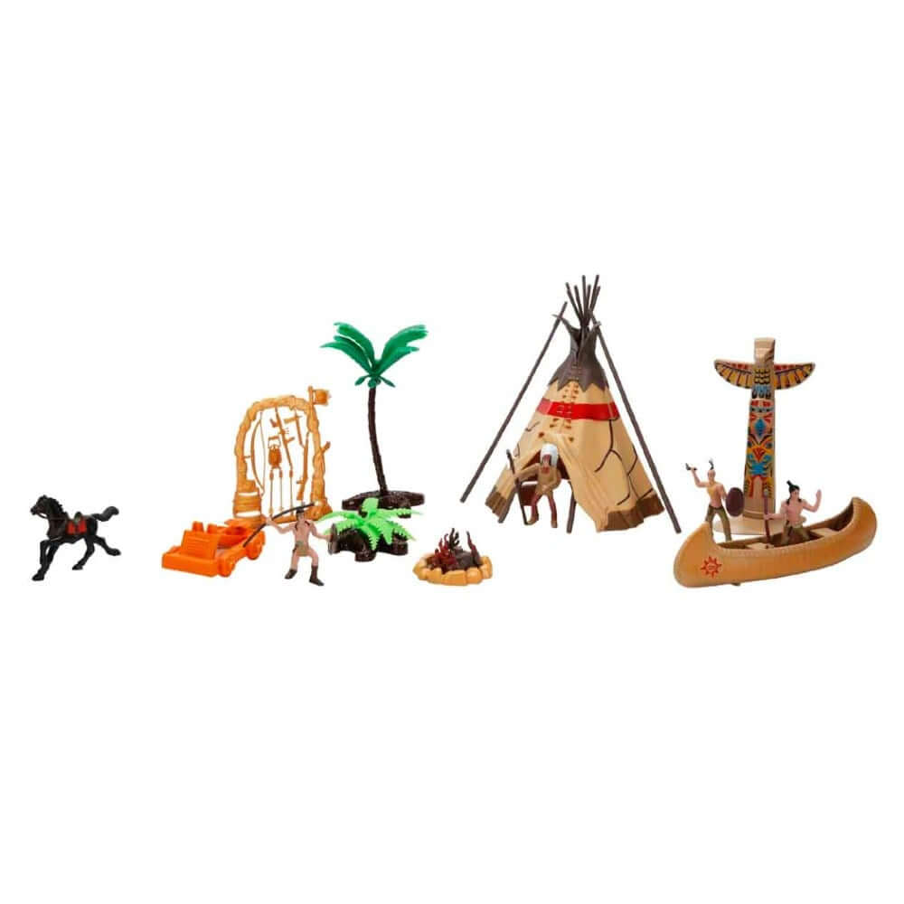 Wild West Hero Sesli ve Işıklı Kızılderili Oyun Seti