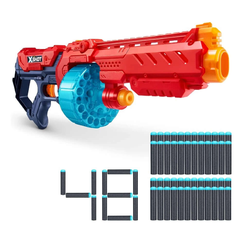 X Shot Excel Turbo Fire 48 Mermili Sünger Dart Atan Silah