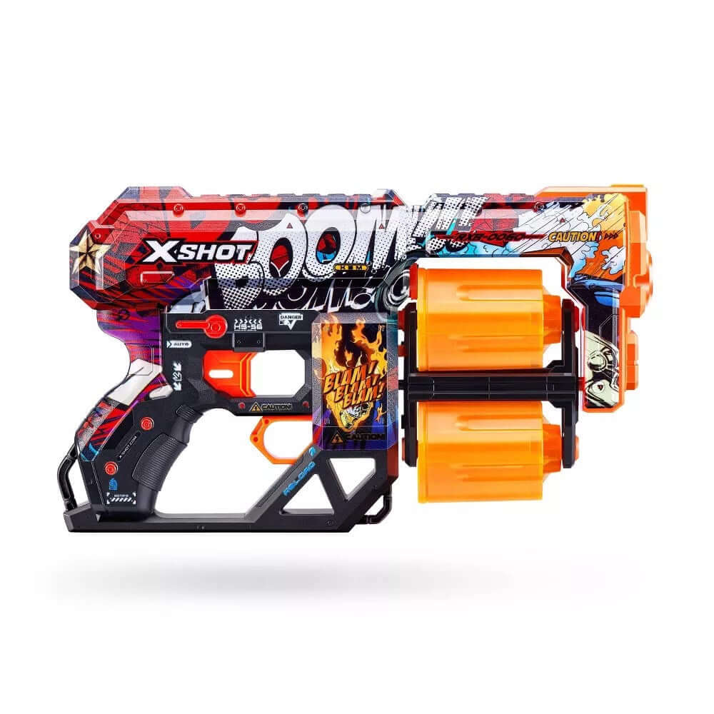 X Shot Skins Dread 12 Mermili Sünger Dart Atan Silah Boom