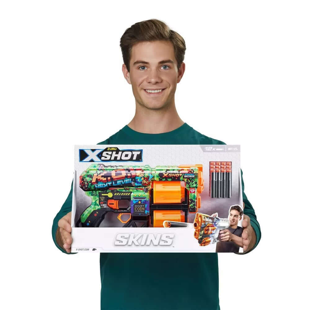 X Shot Skins Dread 12 Mermili Sünger Dart Atan Silah K.O.