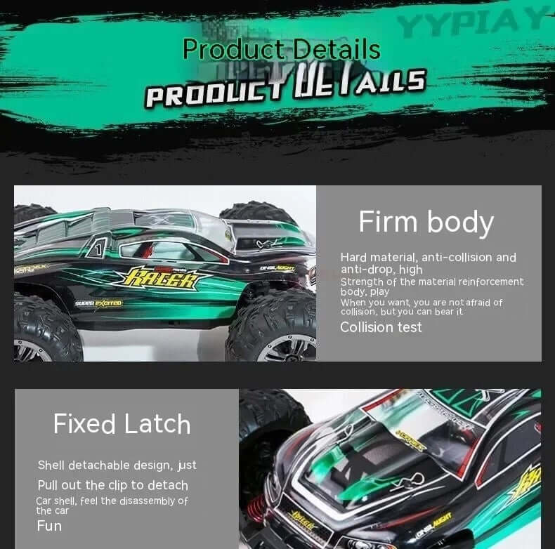 Xinlehong Yüksek Hızlı Uzaktan Kumandalı Araba 36 Km Mavi