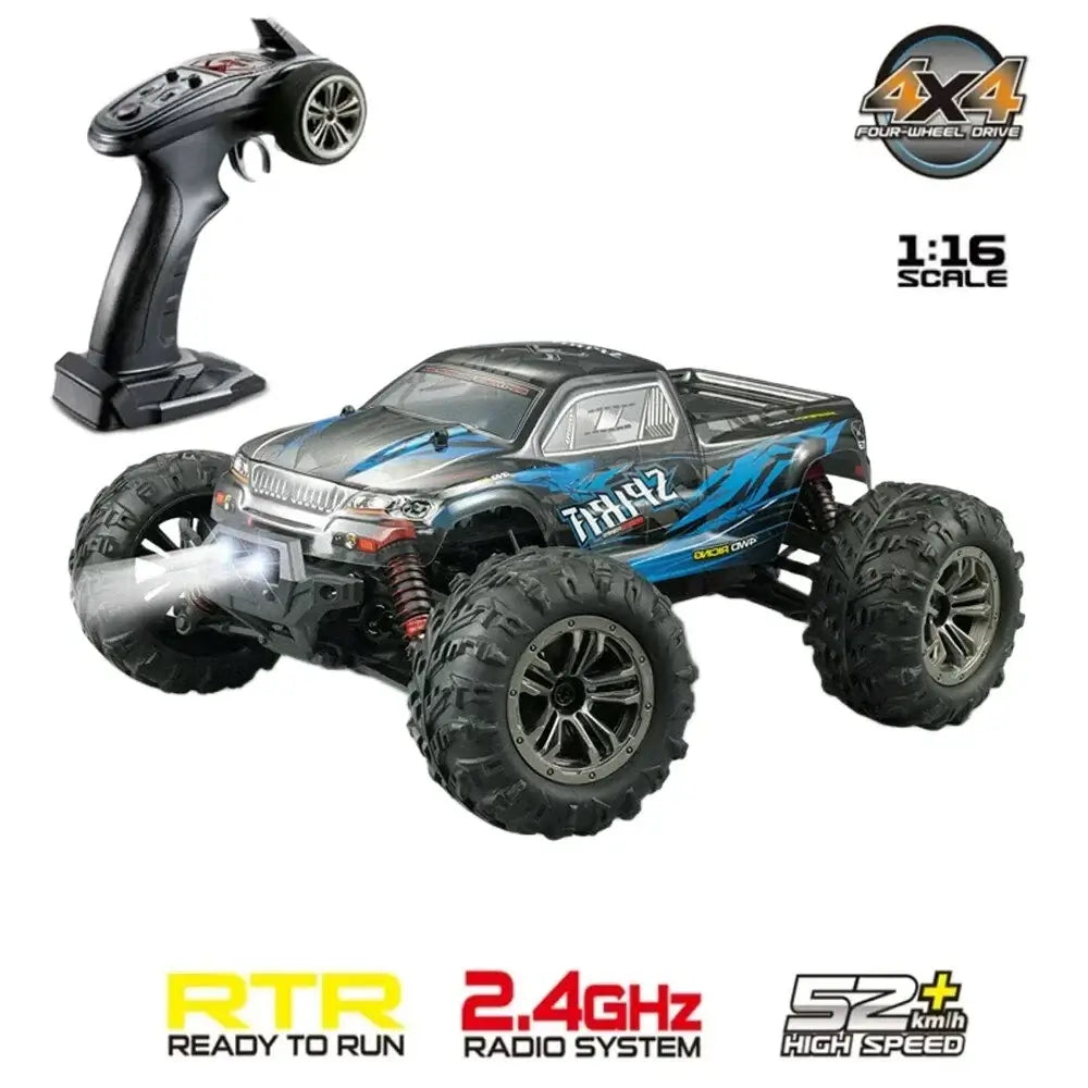 Xinlehong Yüksek Hızlı Uzaktan Kumandalı Araba 52 Km Mavi